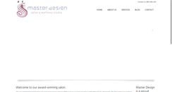 Desktop Screenshot of masterdesign-spa.com